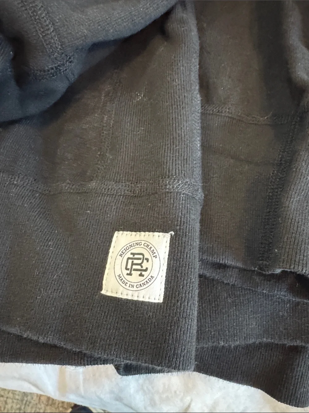 Reigning Champ heavyweight zip